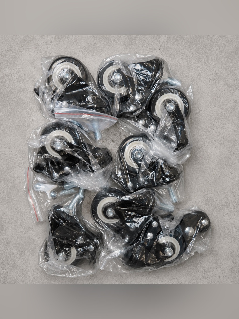 HOLKIE 2” Stem Caster Wheels
Total Locking Casters, 75# Per Wheel Rating -